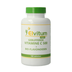 Elvitum  Gebufferde vitamine C 500mg