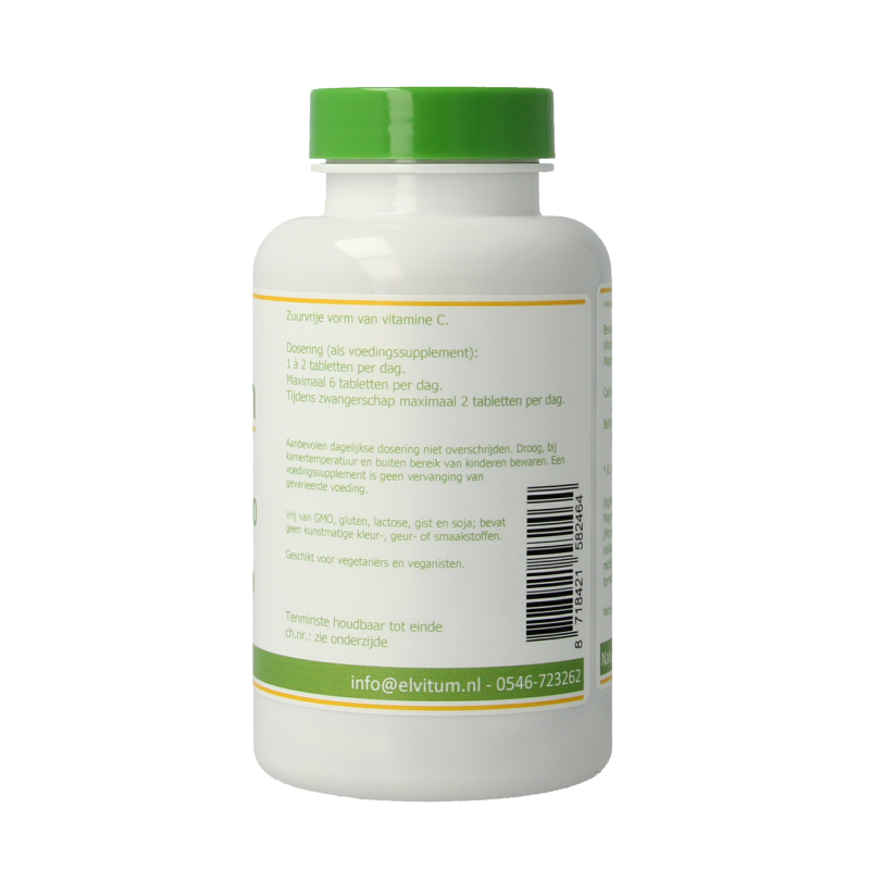 Elvitum Gebufferde vitamine C 500mg - Afbeelding 3