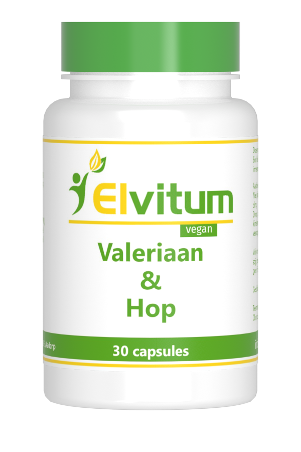 Elvitum Valeriaan en hop extract