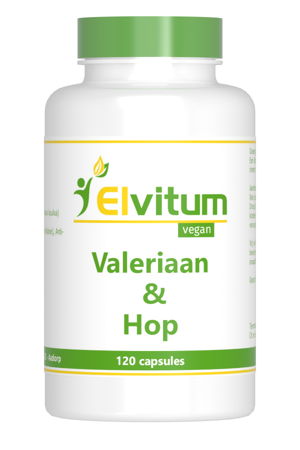Elvitum Valeriaan en hop extract