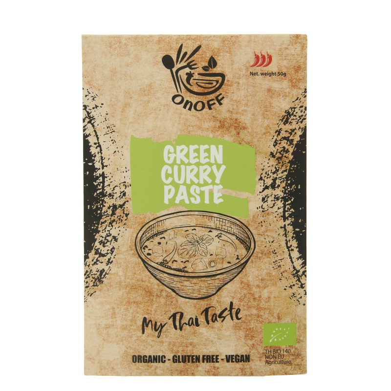 Onoff Thaise groene currypasta bio