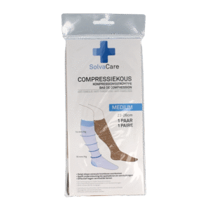 Solvacare Compressiekous beige M 23 - 26 cm