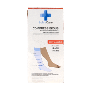 Solvacare Compressiekous beige XL 29 - 33 cm