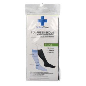 Solvacare Compressiekous zwart S 19 - 23 cm