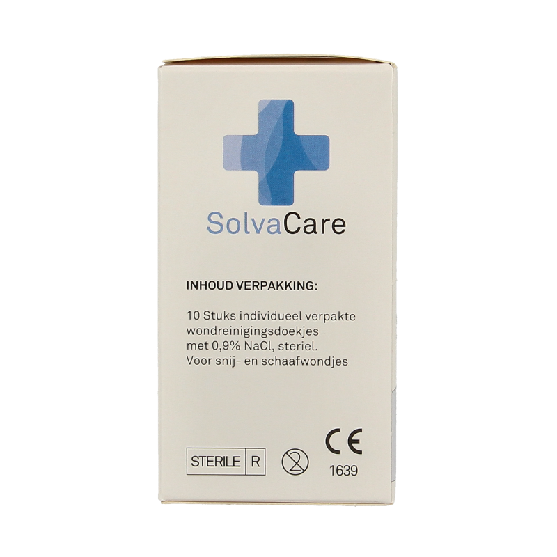 Solvacare Wondreinigingsdoekjes steriel - Afbeelding 2