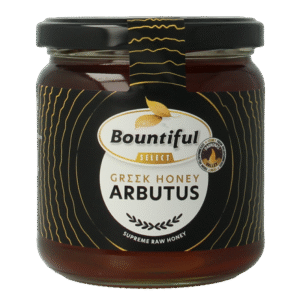 Bountiful select Griekse rauwe honing arbutus