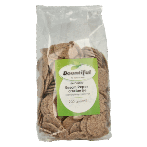 Bountiful Sesame pepper cracker