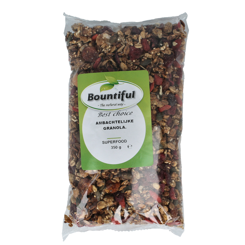 Bountiful Ambachtelijke granola superfood