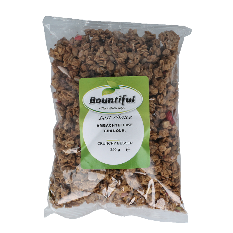 Bountiful Ambachtelijke granola krunchy bessen