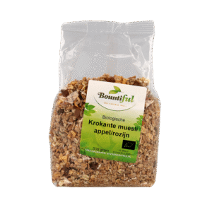 Bountiful Granola appel rozijn muesli bio
