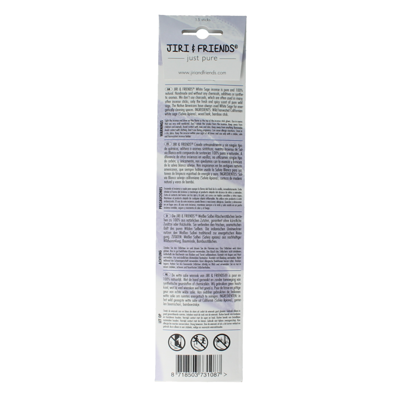 Jiri & Friends Wierook white Sage wierook - Afbeelding 2
