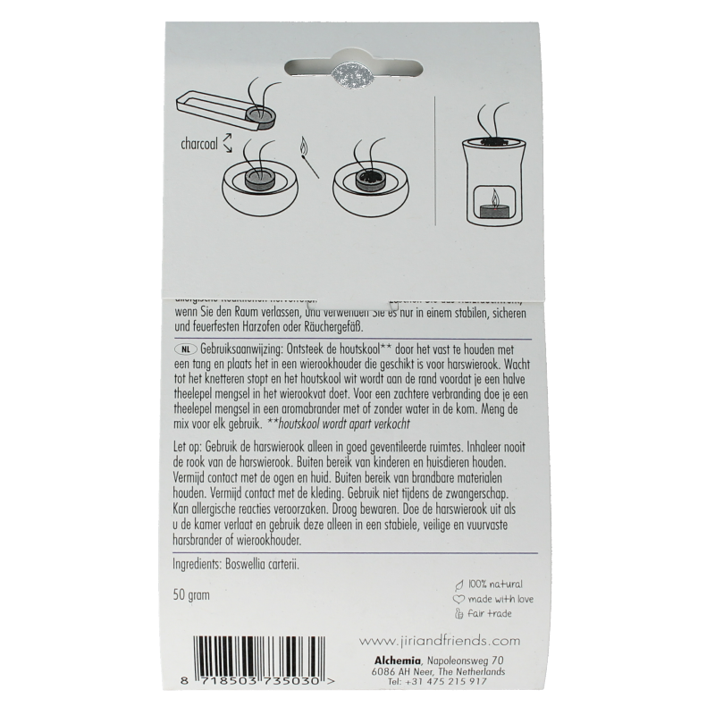 Jiri & Friends Harswierook frankincense oliban - Afbeelding 2