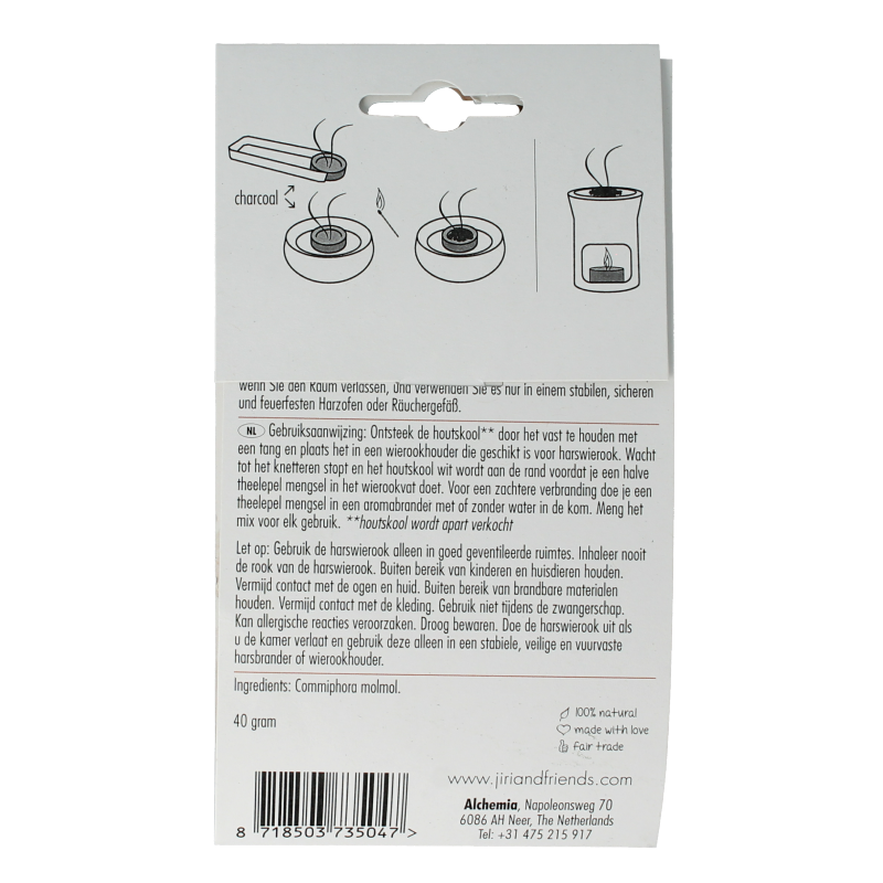 Jiri & Friends Harswierook myrrh from Somalia - Afbeelding 2