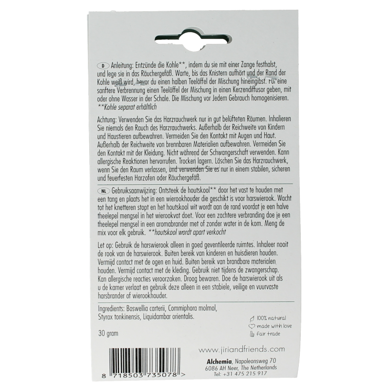 Jiri & Friends Harswierook royal incense - Afbeelding 3