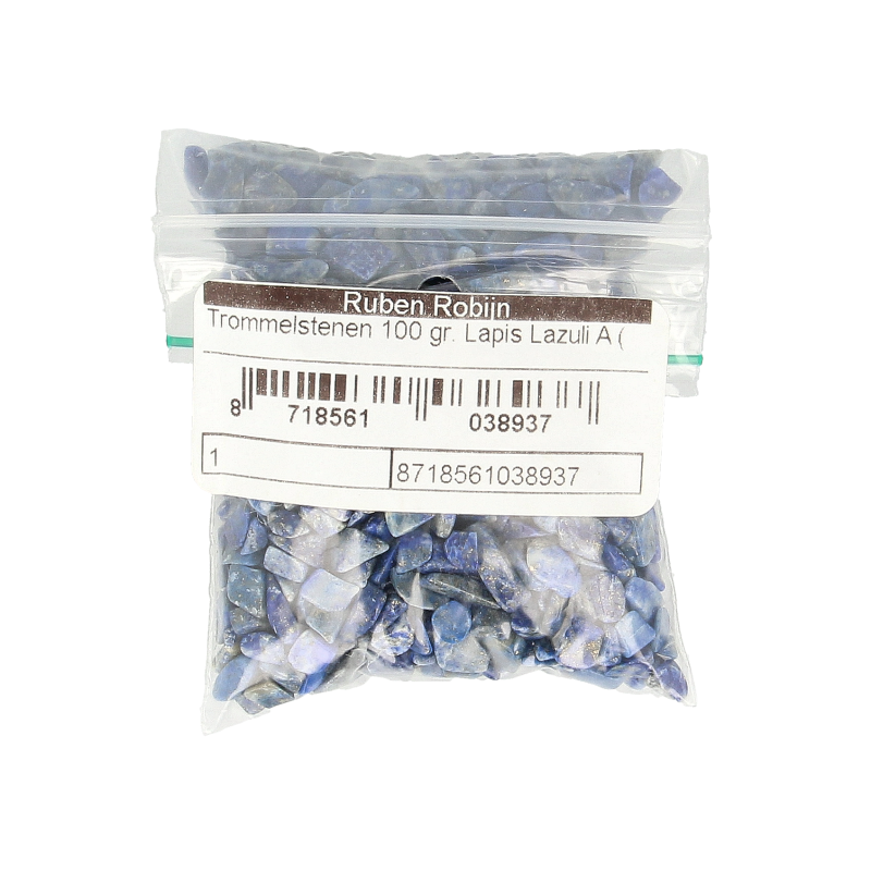 Ruben Robijn Trommelstenen lapis lazuli A maat 1
