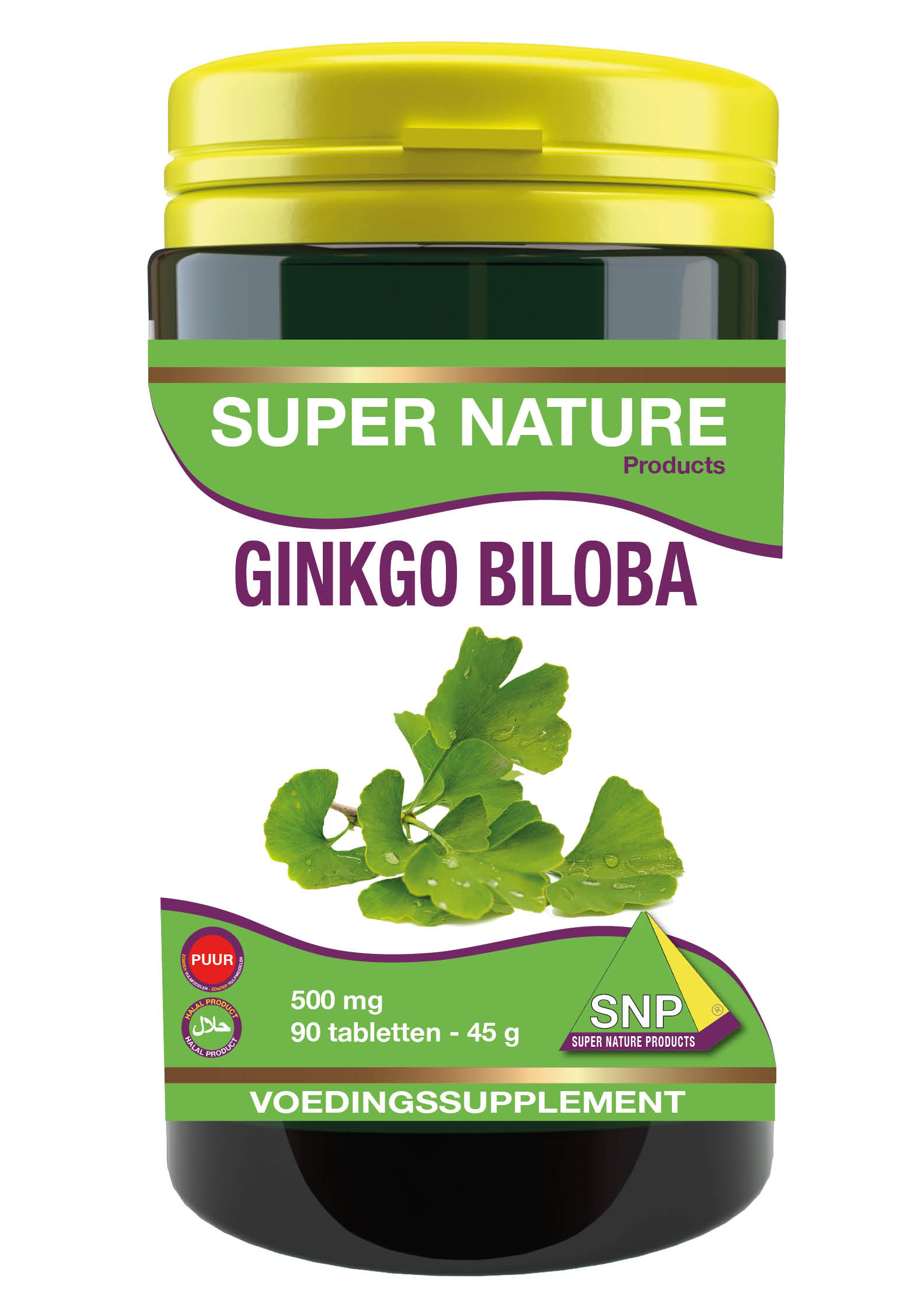 SNP Ginkgo biloba 500mg puur