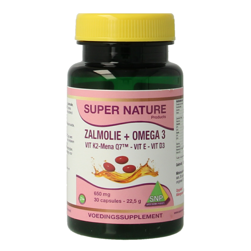 SNP Zalmolie & vit. K2 mena Q7 & vit. D3 & vit. E