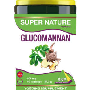 SNP Glucomannan 500mg puur