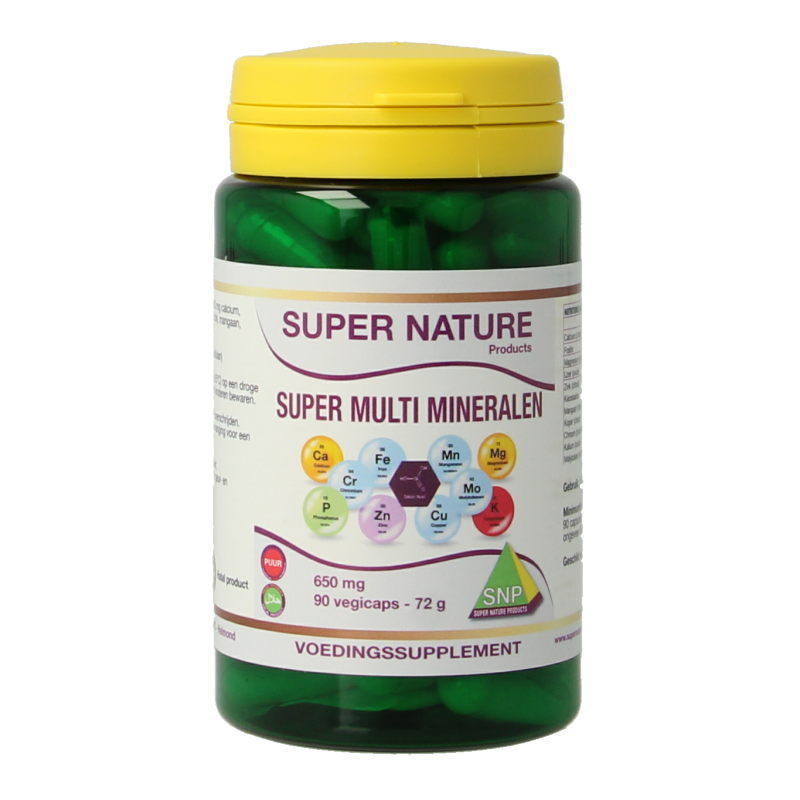 SNP Super multi mineralen 650mg puur