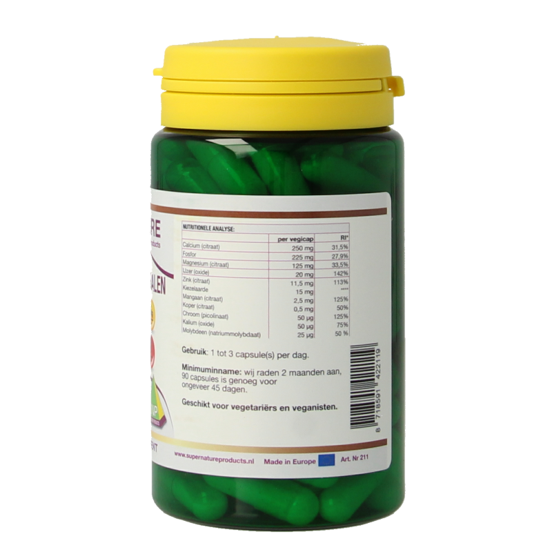 SNP Super multi mineralen 650mg puur - Afbeelding 3