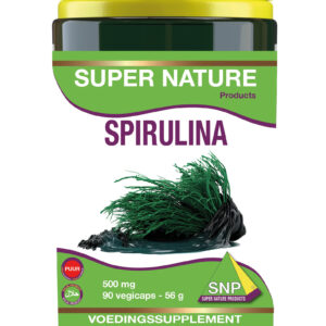 SNP Spirulina 500mg puur