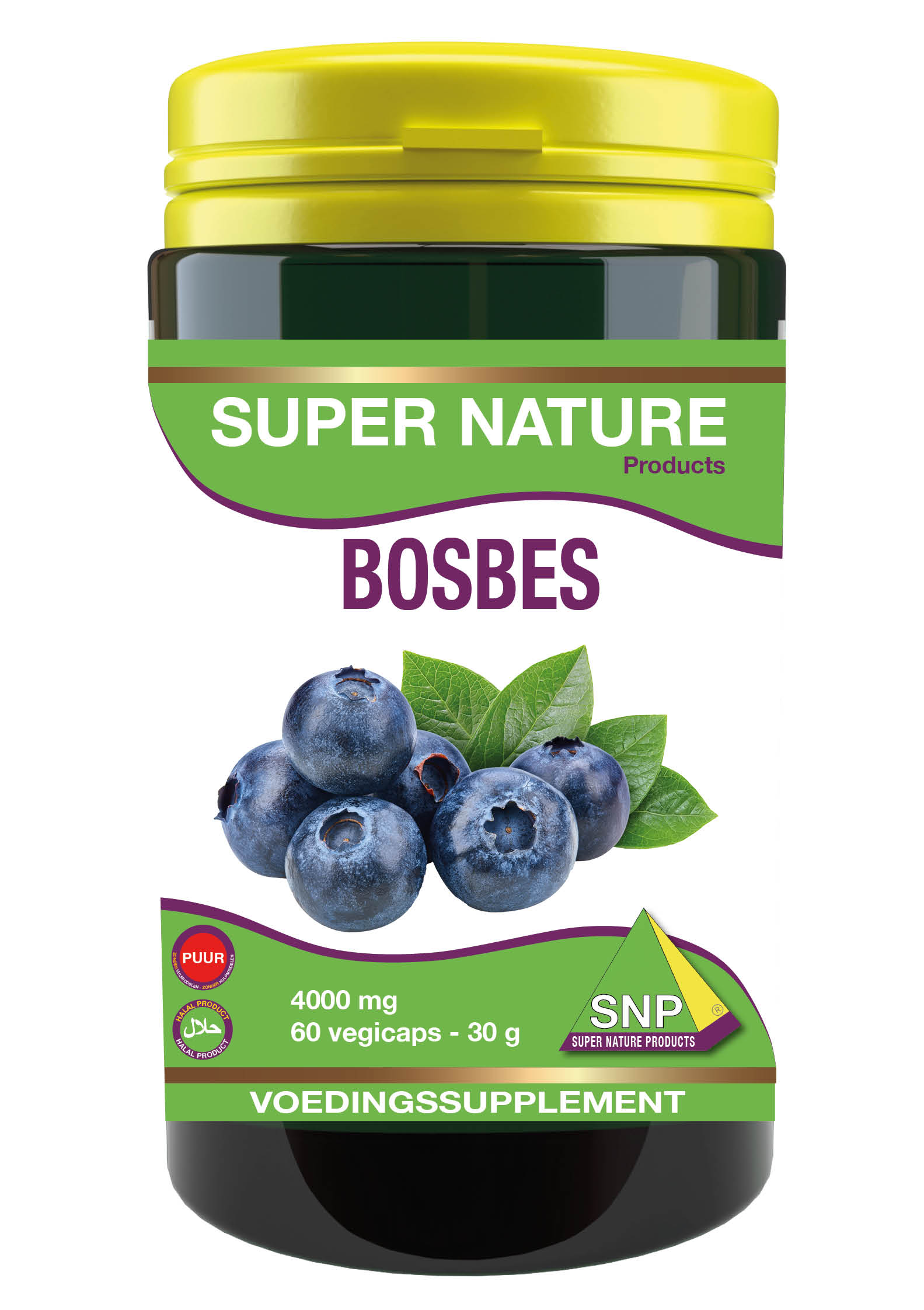 SNP Bosbes extra forte 4000 mg puur