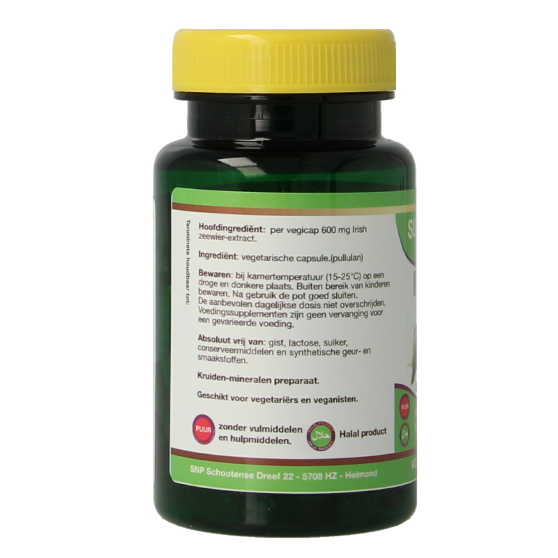 SNP Irish zeewier 600 mg puur 900mcg jodium - Afbeelding 2