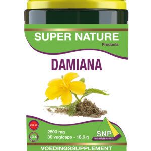 SNP Damiana extract 2500mg puur