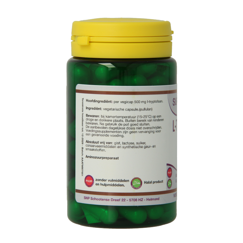 SNP L-Tryptofaan 500mg - Afbeelding 2