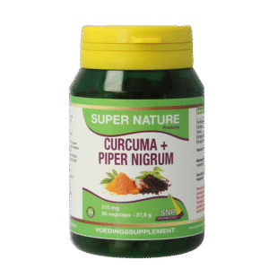 SNP Curcuma & piper nigrum 510mg puur