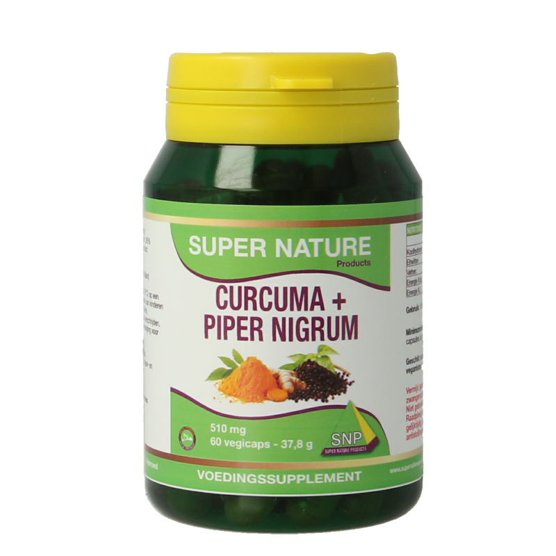SNP Curcuma & piper nigrum 510mg puur