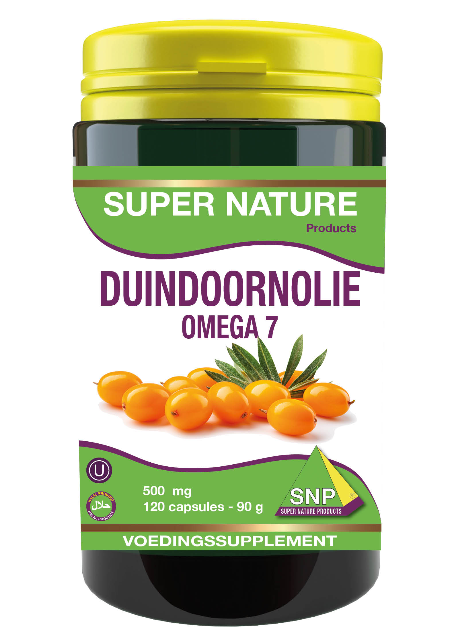 SNP Duindoorn olie omega 7 500mg halal kosher