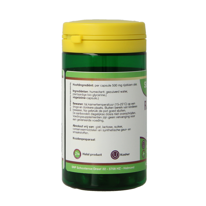 SNP Rijstkiem olie halal kosher - Afbeelding 2