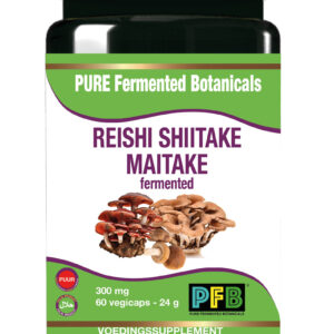 SNP Reishi shiitake maitake fermented 300mg puur