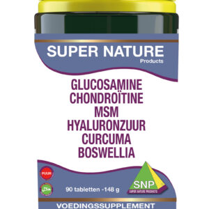 SNP Glucosamine chondro MSM hyaluron curcum boswellia