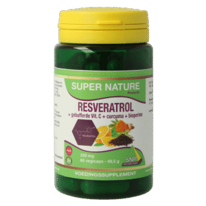 SNP Resveratrol curcuma gebufferd vit C bioperine puur
