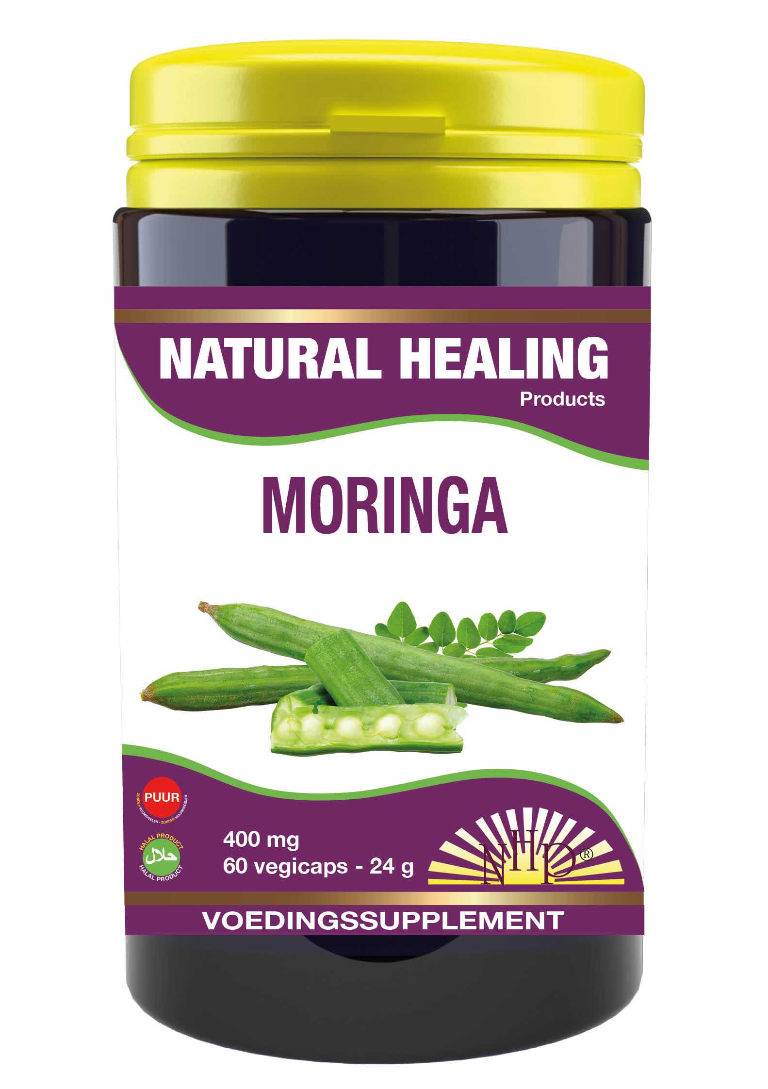 NHP Moringa 400mg puur