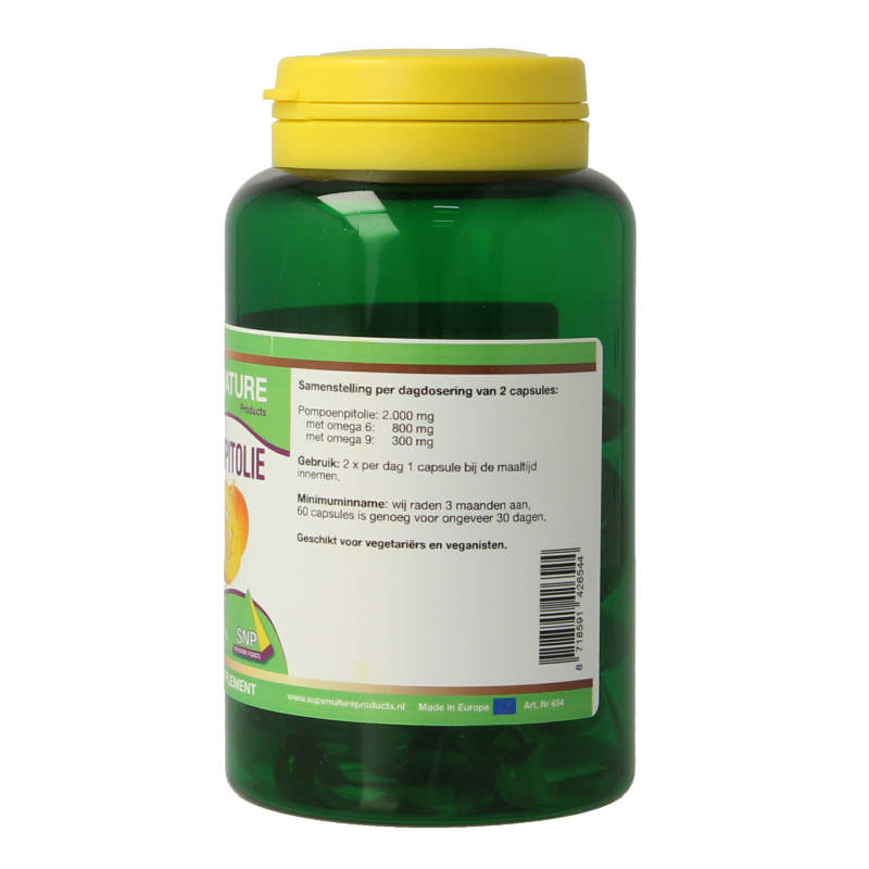 SNP Pompoenpitolie 1000mg - Afbeelding 3