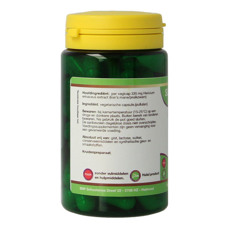 SNP Lions mane (pruikzwam) puur - Afbeelding 2