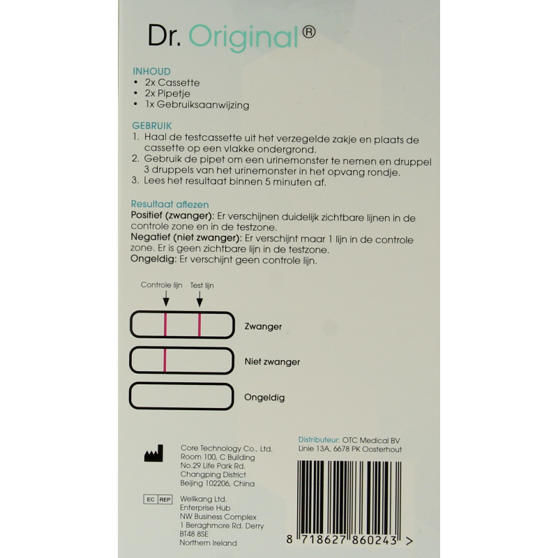 Dr. Original Zwangerschapstest - Afbeelding 3