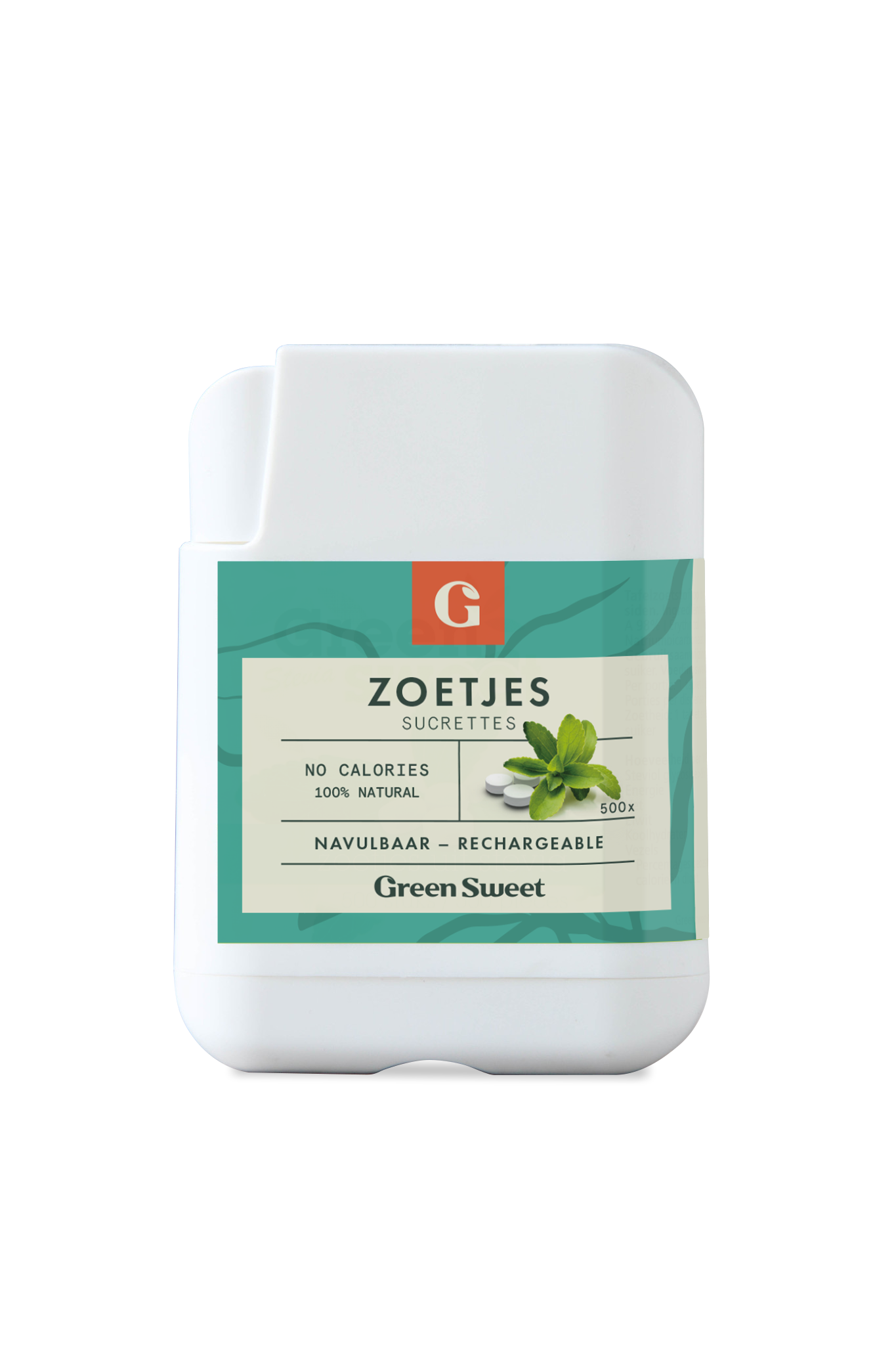 Green Sweet Zoetjes hervulbare dispenser