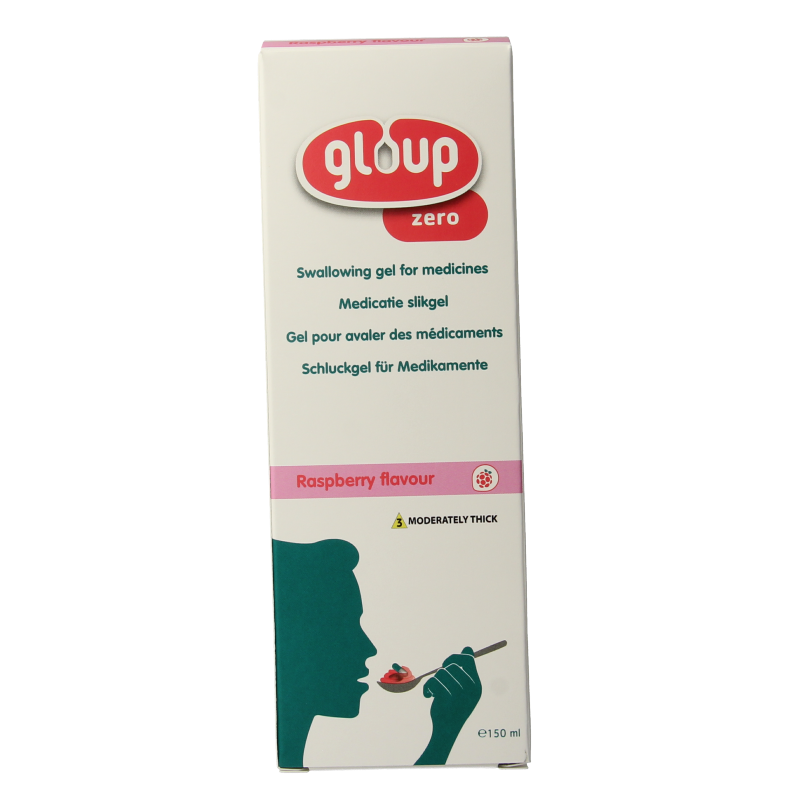 Gloup Zero medicatie inname gel framboos