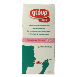 Gloup Zero medicatie inname gel framboos