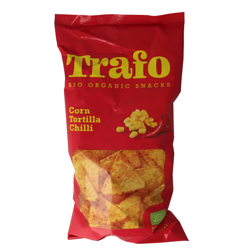 Trafo Tortilla chips chili bio