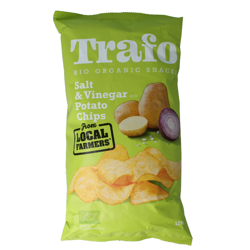 Trafo Chips handcooked salt & vinegar bio