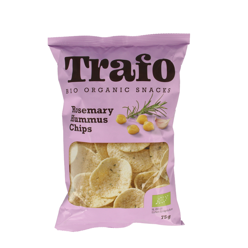 Trafo Hummus chips rosemary bio