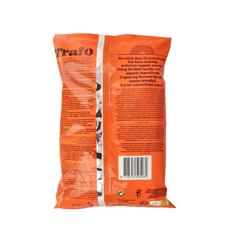 Trafo Hummus chips paprika bio - Afbeelding 2