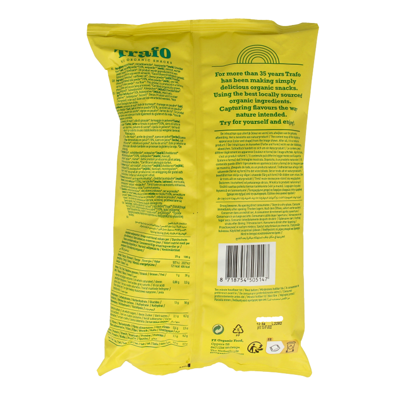 Trafo Corn flips cheese bio - Afbeelding 2