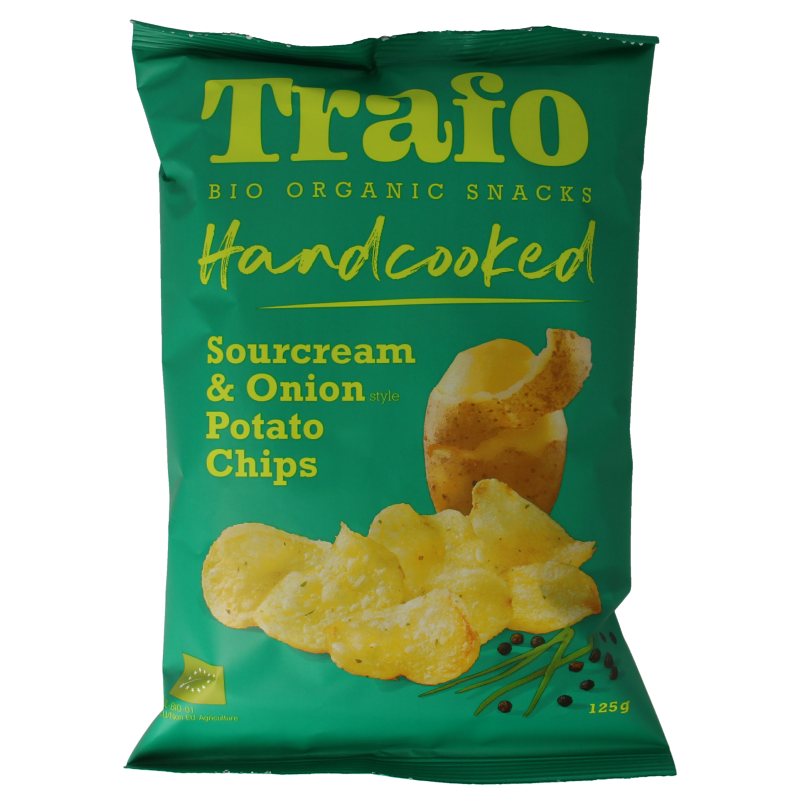 Trafo Chips handcooked sour cream & onion bio
