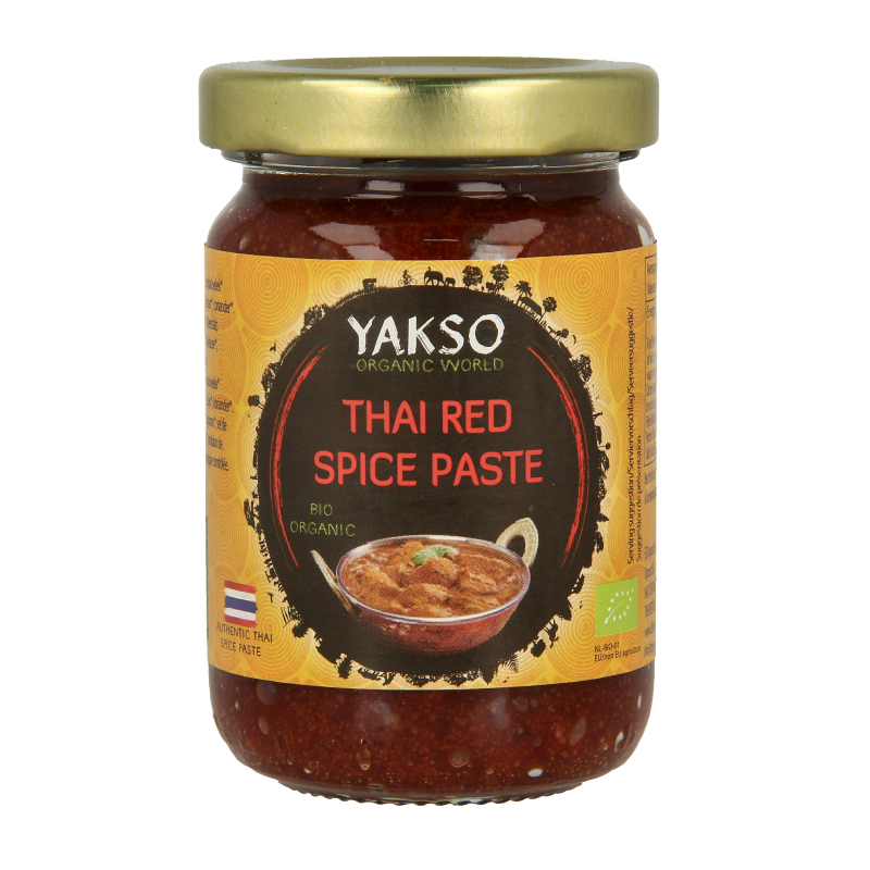 Yakso Thai red curry paste (bumbu bali) bio